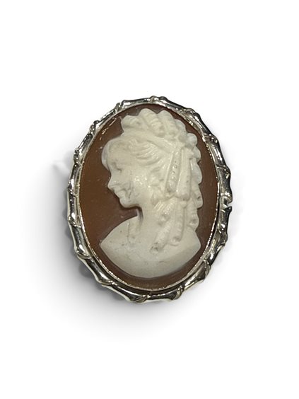 Spilla Mandile 1922 Donna Cammei  in Argento Conchiglia 2MSPCM25.1.26 - 2MSPCM25.1.26